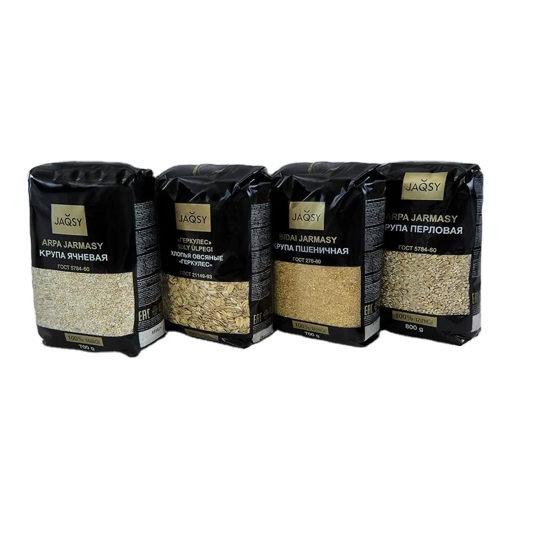 JAQSY new season crop  wholesale healthy breakfast oatmeal flakes porridge oats from Kazakhstan, 25 kg