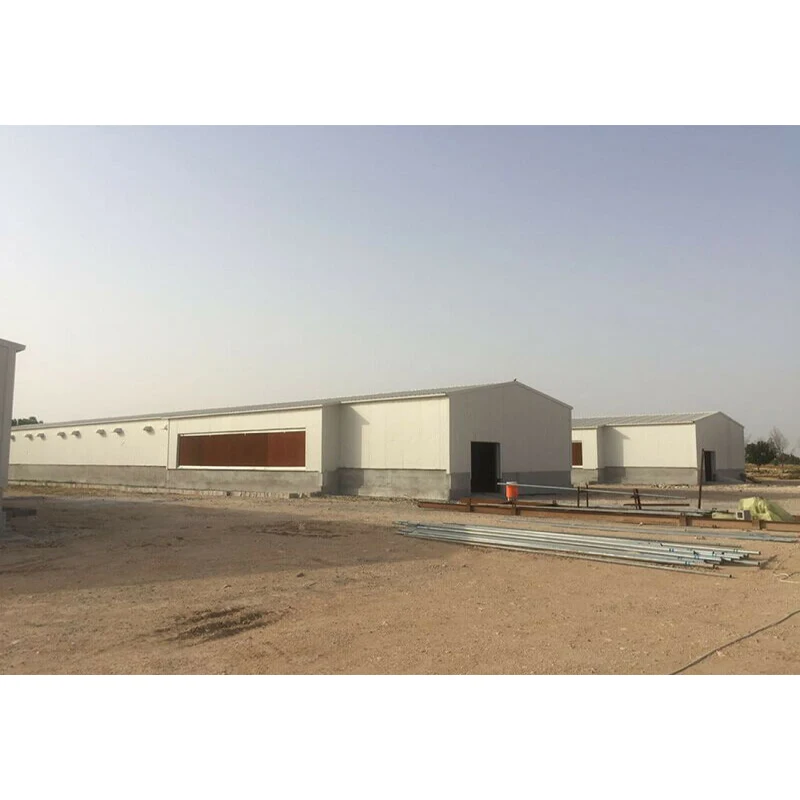 Промышленный план быстрая сборка сверхпрочная конструкция из строительной стали для птицеводства ворота