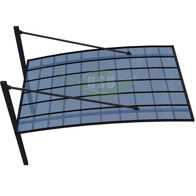 Modern designs 6x6 Polycarbonate car carport canopy