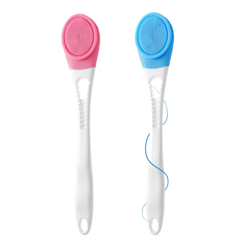 Scrubber Back Shower Exfoliating Electric Back Washer Silicone Dry Body Brush Power Men Women Skin Care Exfoliator Bath Brush