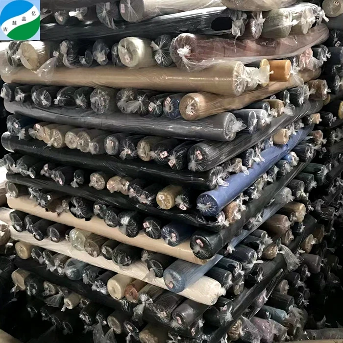 B & C grade woven stock lot stretch cotton twill stretch mixed bale of fabric in price kg stocklot fabric