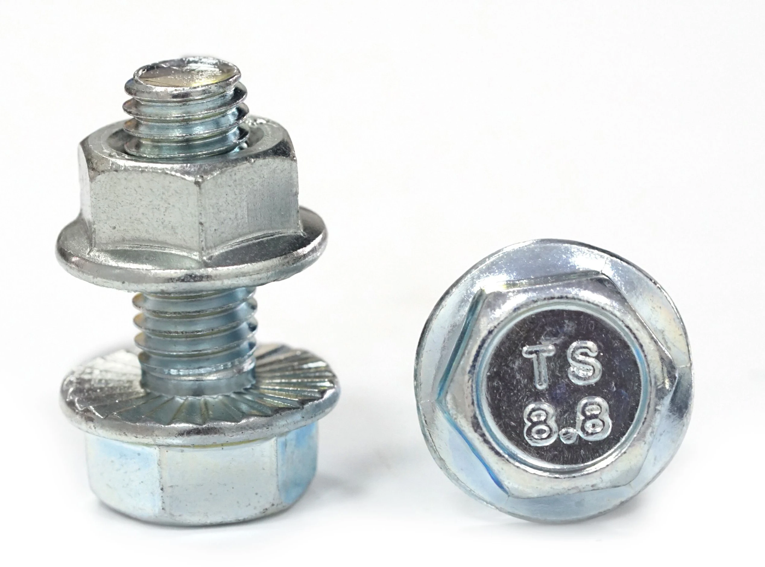 DIN6921 Standard Hex Flange Bolt, M8x20