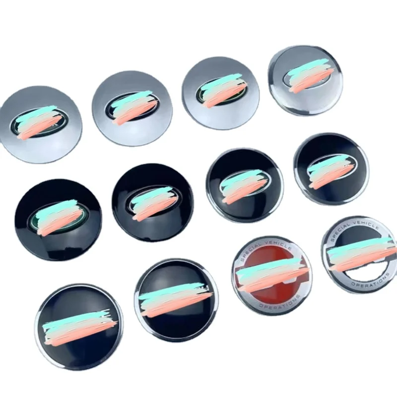 Factory Direct Supplier For LAND ROVER Hubcap 62mm Range Rover Evoque Discovery 45 LRT Alloy Wheel Center Cap Black Marker