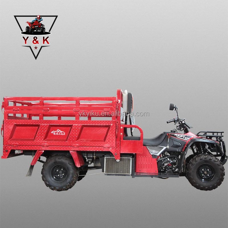 Adult 4X4 Atv Agriculture 300Cc 400Cc All Terrain Vehicle 4 Stroke Trailer Atv Cargo Box Atv For Farm Gasoline Beach Buggy