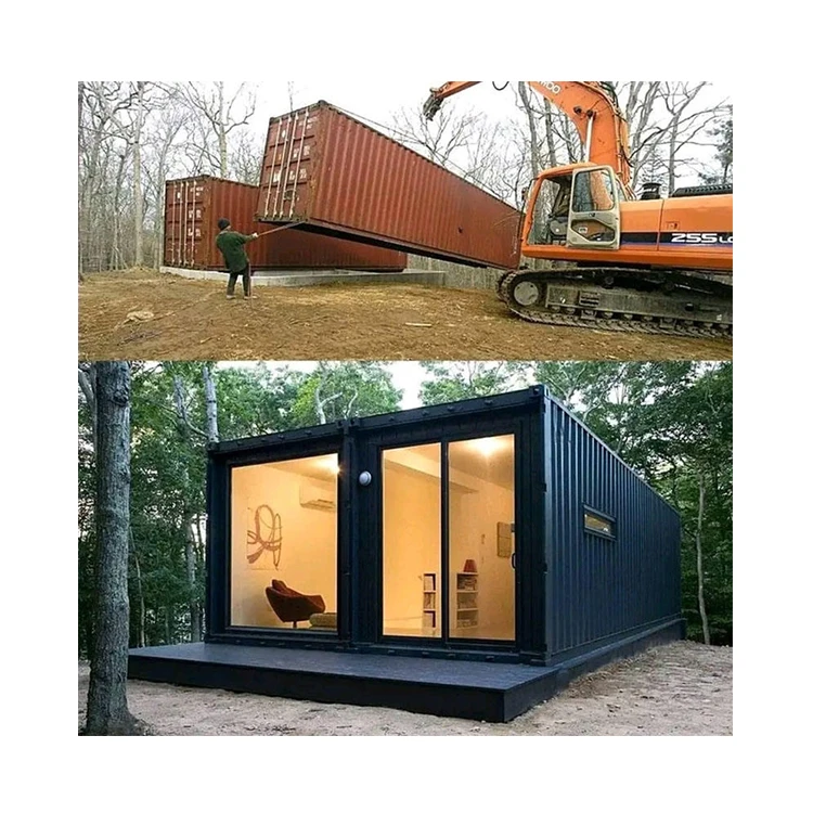 Professional Customized 20ft Luxury Prefabricated Shipping Multipurpose Container House Container House Hotel