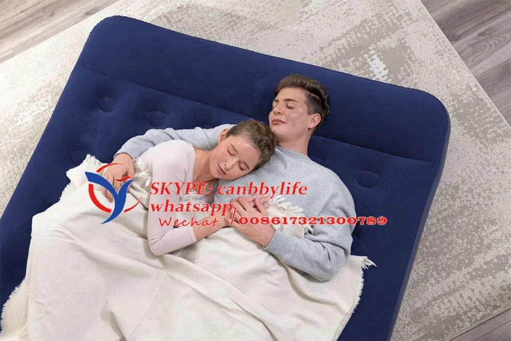 Bestway Airbed Queen Size Inflatable Mattresses Sleeping Mats Built-in Foot Pump Home Camping Outdoor