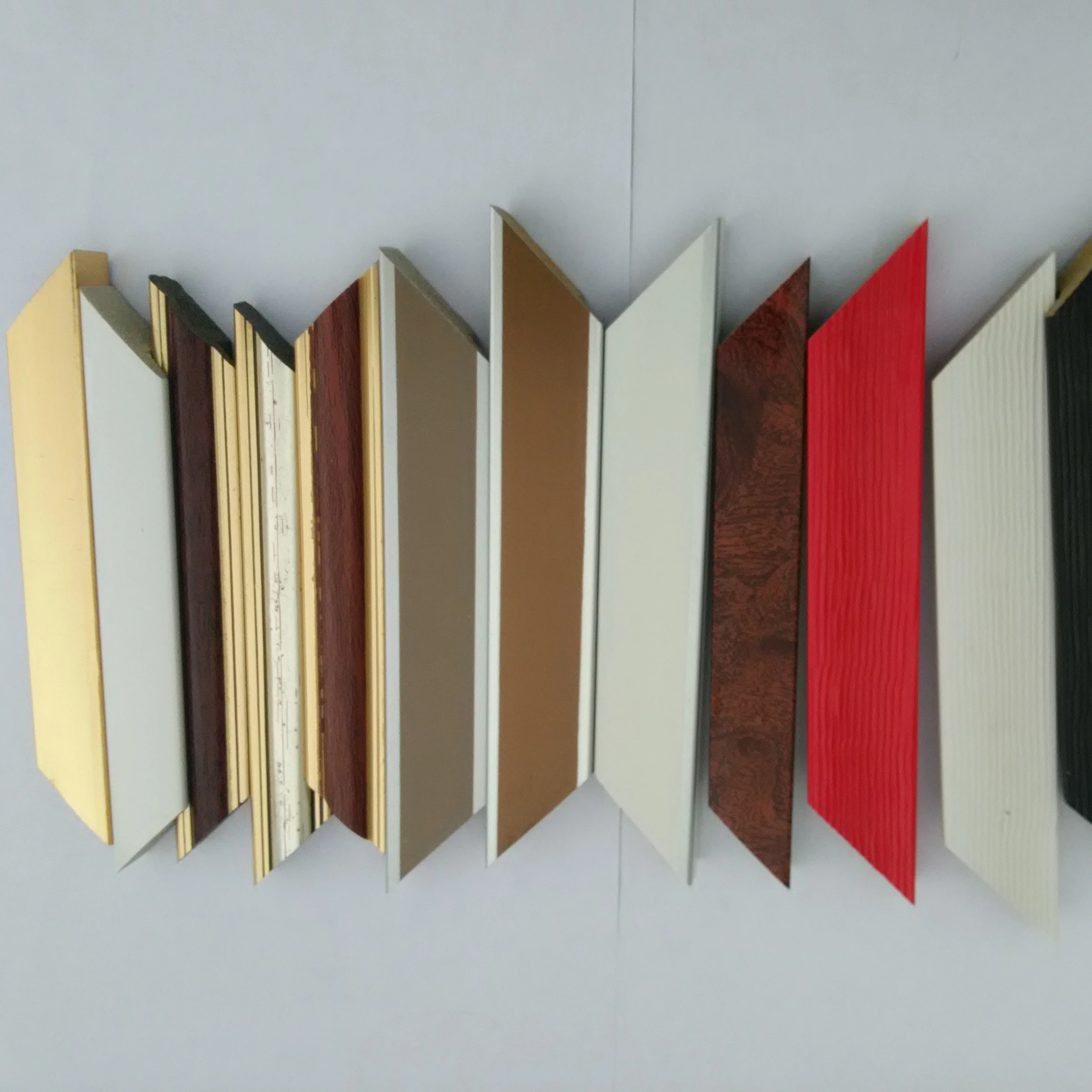 Wholesale cheap plastic photo frame picture frame PS moulding plastic strip art frame profile