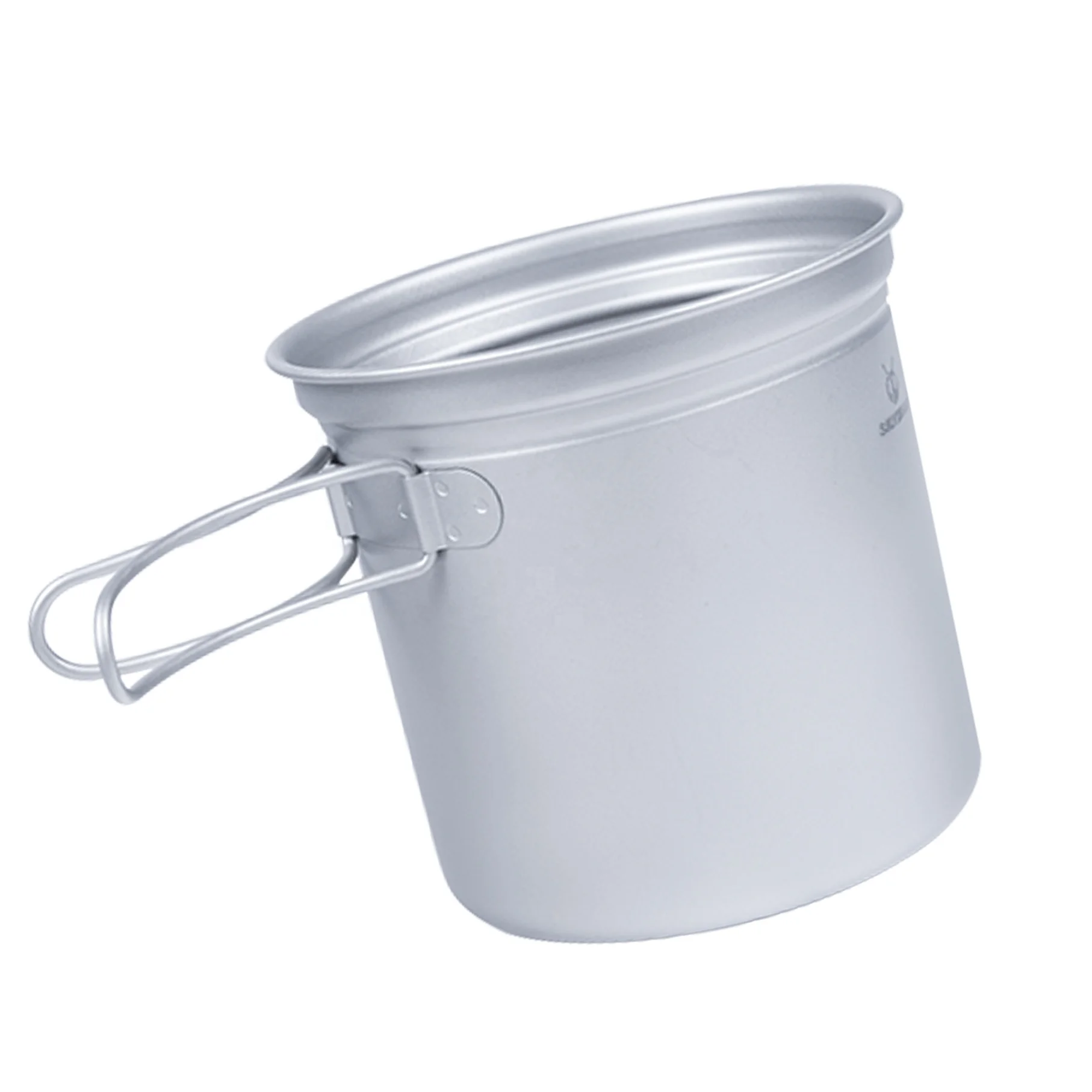 Silverant принадлежности для улицы оборудование для выпечки экологически чистый Портативный Кемпинг Высокая титановая 1000 мл суповая кастрюля с ручкой