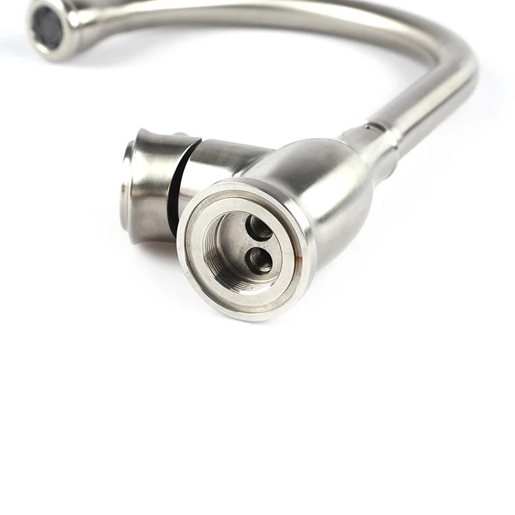 Factory Directly Supply OEM ODM Single Handle kitchen faucet faucet Single Hole Stainless Steel Kitchen Mixer Faucet