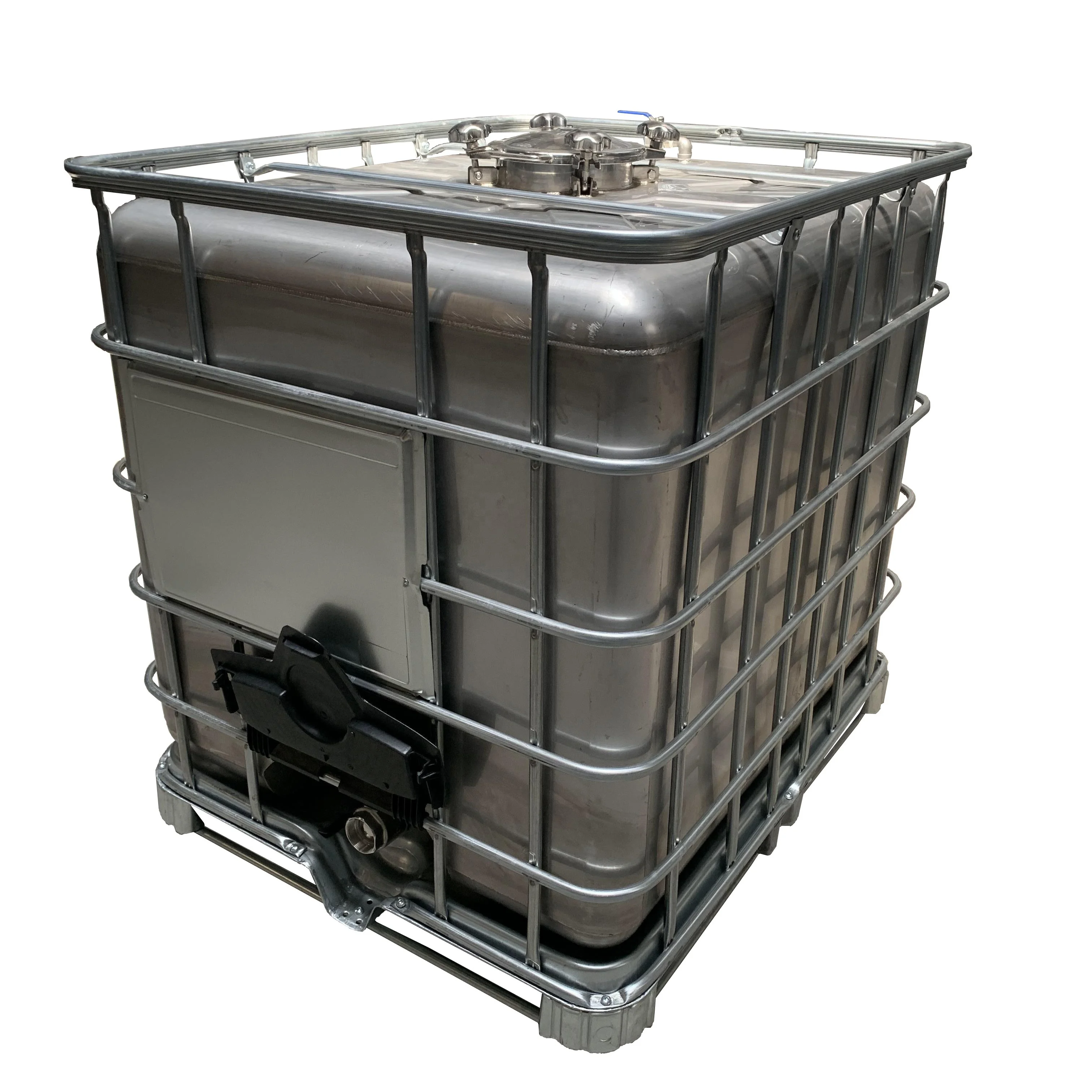 330 галлон из нержавеющей стали 304 1000 л IBC резервуар для воды Ibc 1000l /2000l/3000l Un31ay из нержавеющей стали Ibc контейнеры для резервуаров