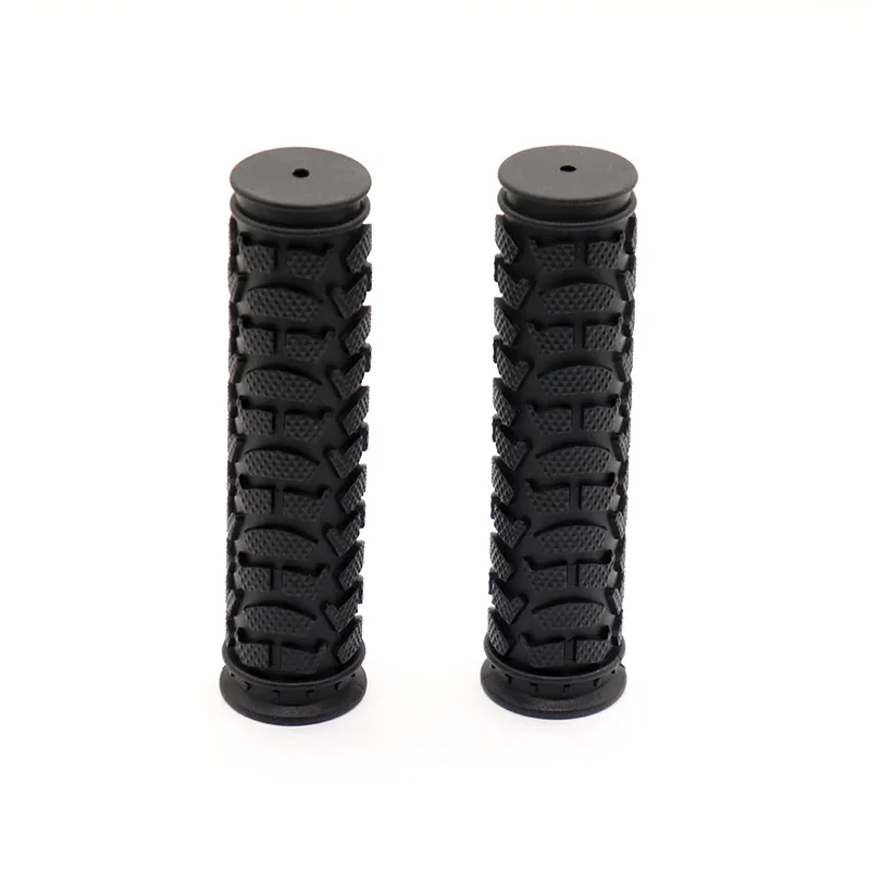 OEM 120mm 22mm Black Rubber Lock On Non-Slip Bike Grips fit for Fixed Gear Bike Mountain Bike Bicycle Handlebar Grip Accessories