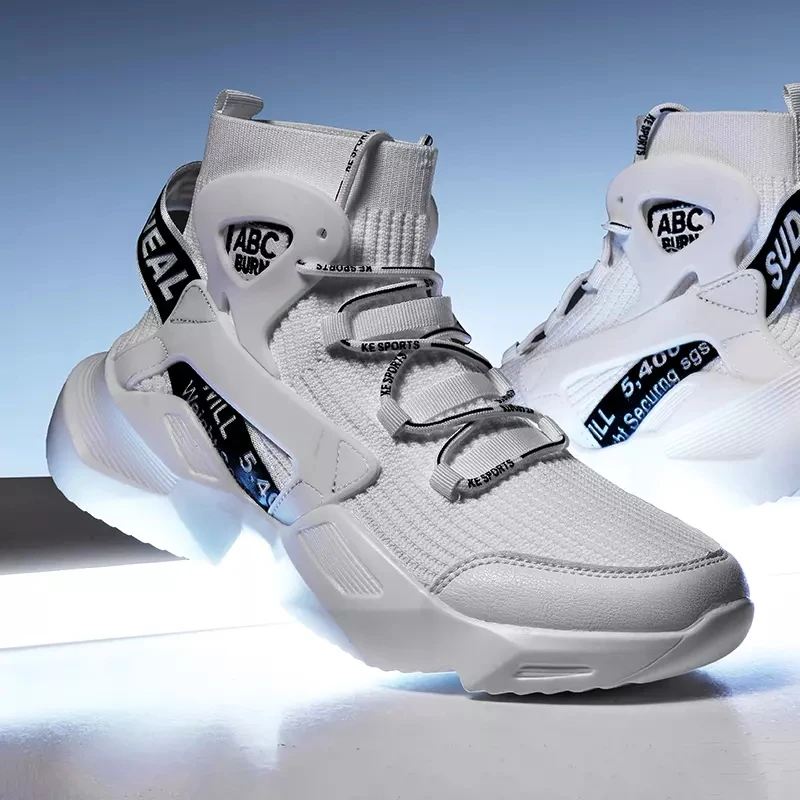 American youth Retro street fashion socks knitted shoes hot seller mens casual shoes brand sports shoes