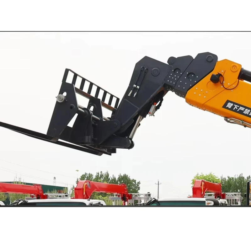85 Hp Epa Diesel Engine Telescopic Crane, 13 Meters Boom, Load 10 Tons Of Telescopic Forklift