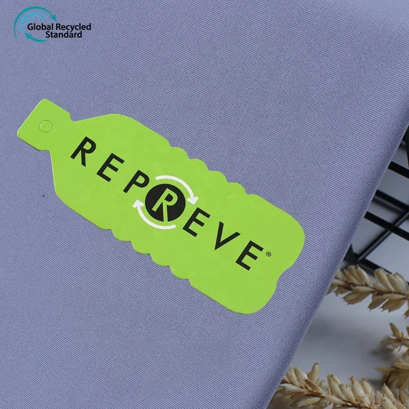 Rpet Fabric Recycled Leggings Sportswear Polyester Spandex Made Plastic Bottles