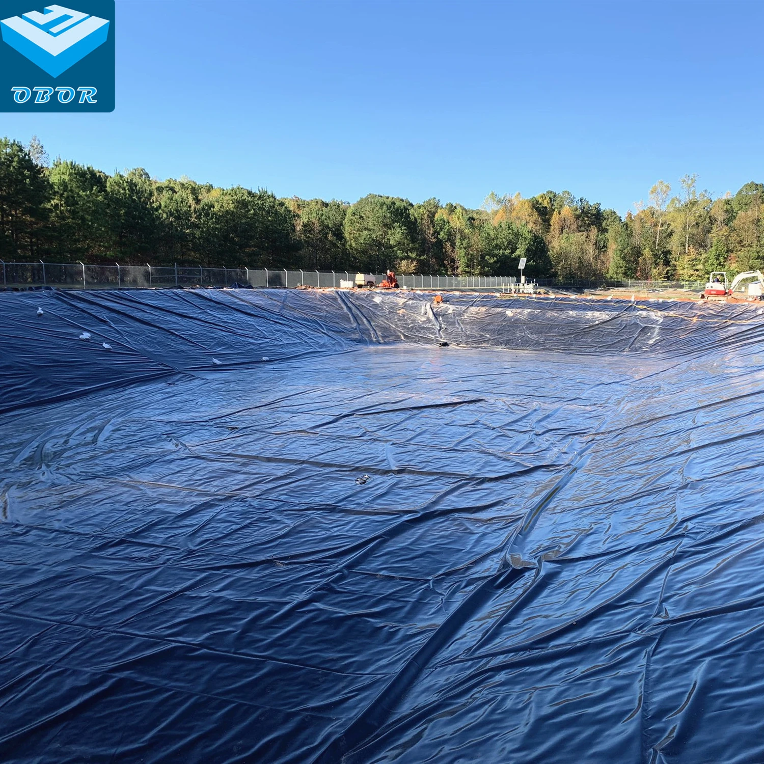 OBOR 2mm Geomembrane Price Waterproofing Geomembrane HDPE Canal Lining Geomembrane Price