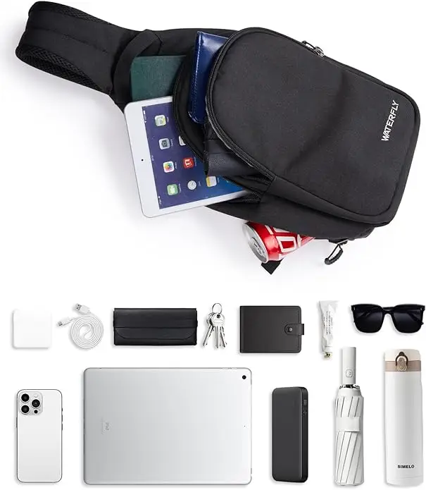 Crossbody Casual Bag lightweight sling bag for men