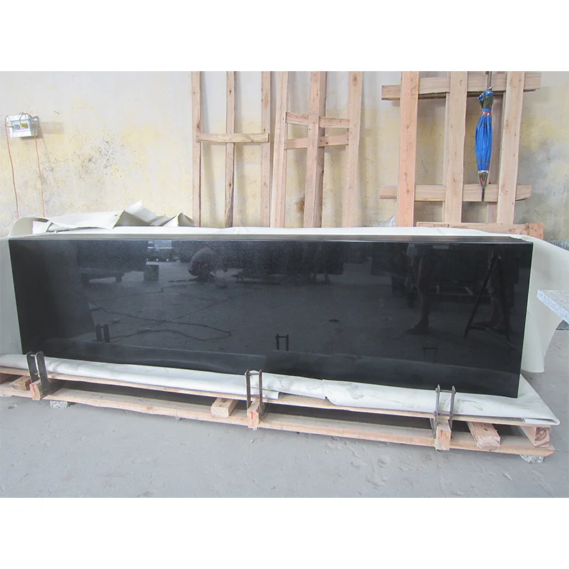 China High Quality Shanxi Black Stone Absolute Black Granite For Countertop Tiles Slabs