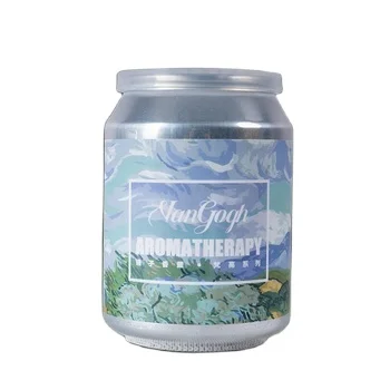 Household Deodorant Long Lasting Sublimation Drink Can Van Gogh Oil Painting Car Aromatherapy Air Freshener