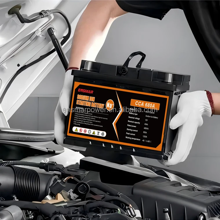 ensmar Sodium ion car battery maintenance free auto accumulator 12V starter 11 plet 520cca new wholesale