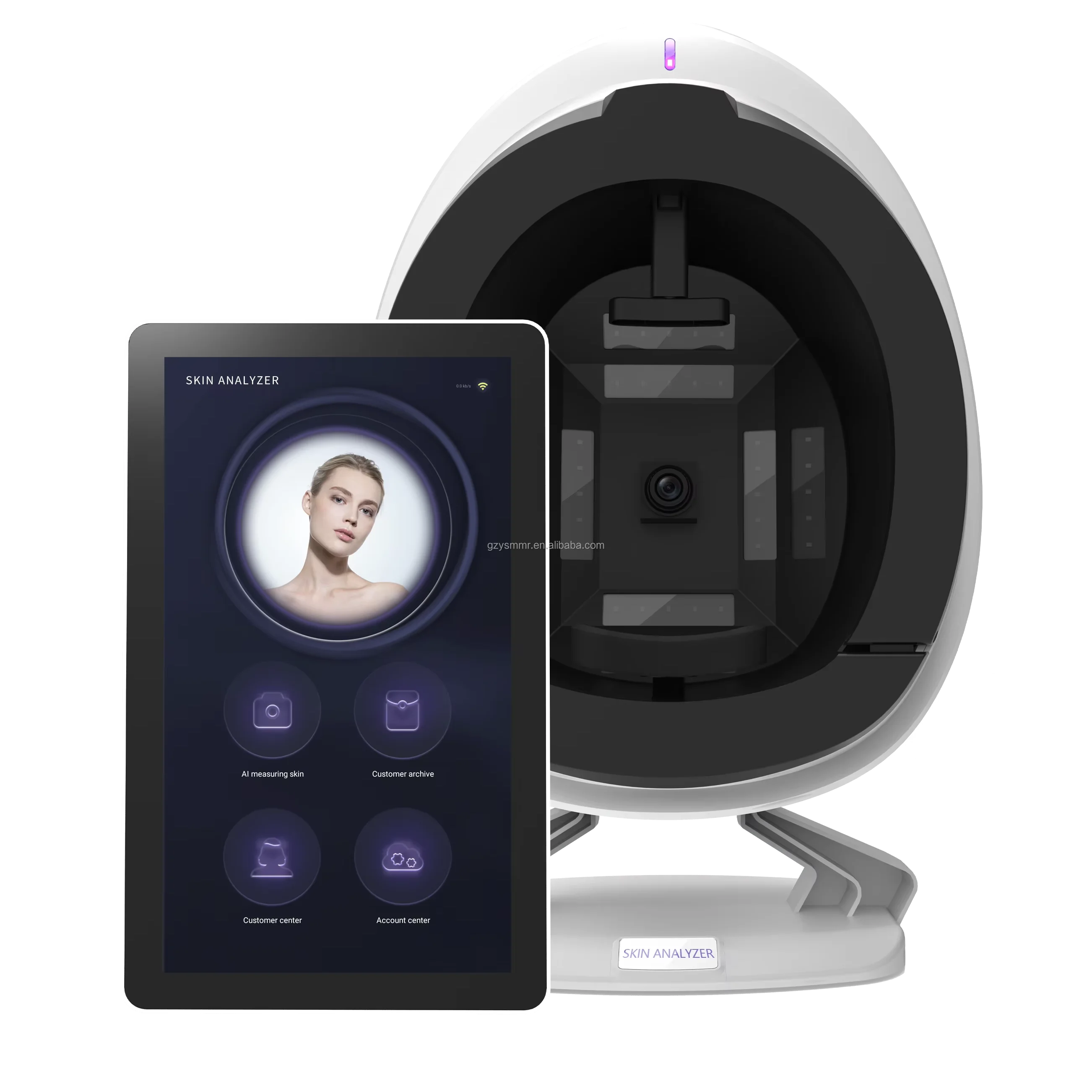 Advanced professional face analysis instrument  skin analyzer profession