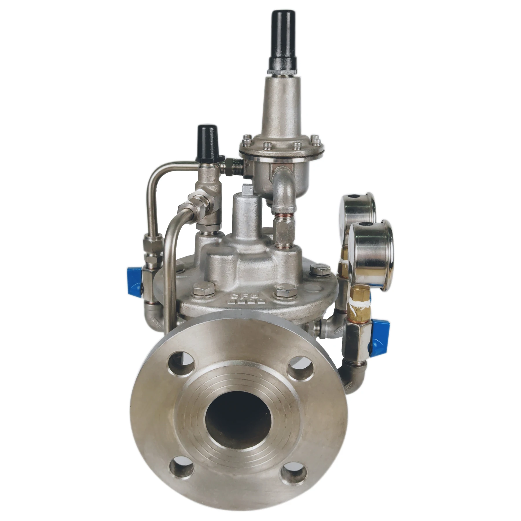 proportional flow cast iron temperature automatic pump control valve positioner