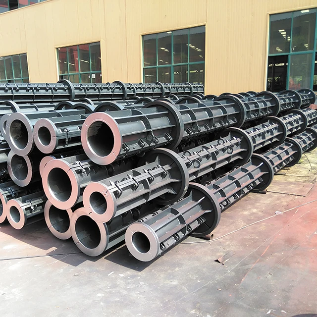 Worth Buying Telecom Concrete Pole Centrifugal Spinning Machine Concrete Pole Steel Mold concrete pole production line