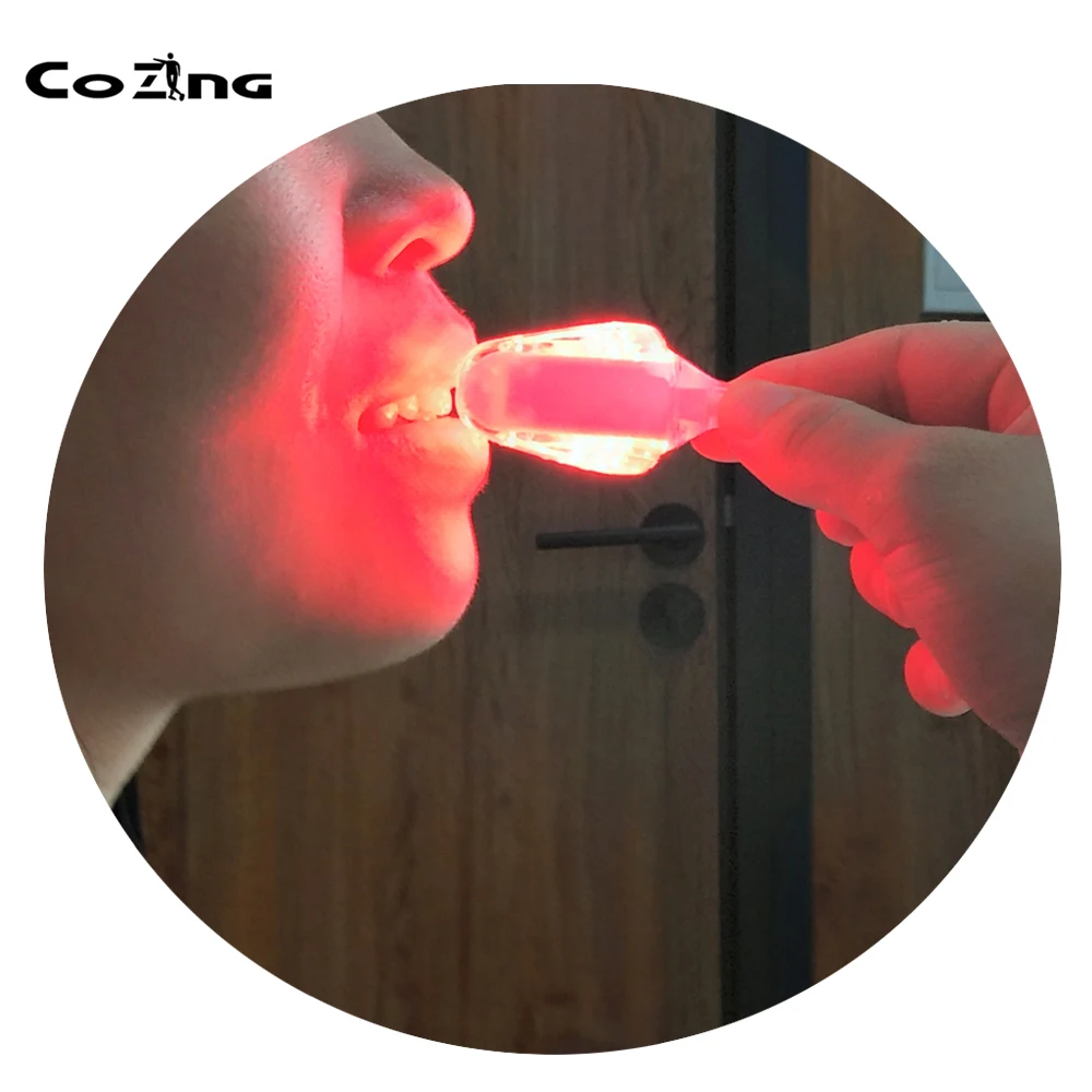 COZING, терапия красным светом, светодиодный комплект для лечения необработанных десен