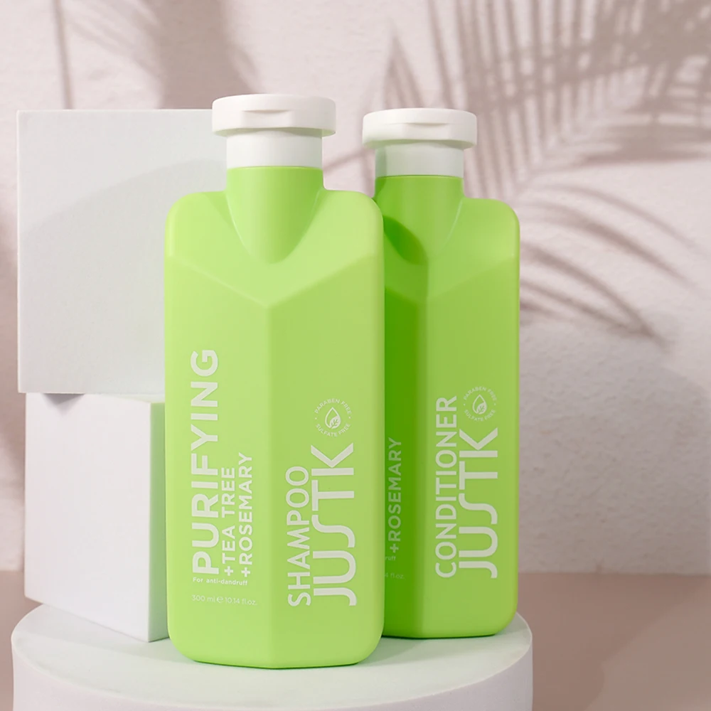 Натуральный шампунь и кондиционер для волос с розмарином