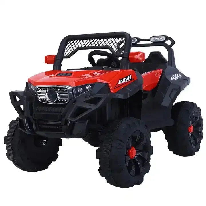 Hot Kids Ride On Car 4 Seats Electric Car Toys With 12v Battery And Music