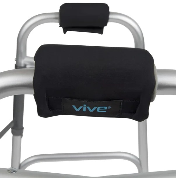 Walker Grips Padded Hand Covers Soft Cushion Padding Medical for Folding Rolling Wheelchair, Rollator Handle, Senior