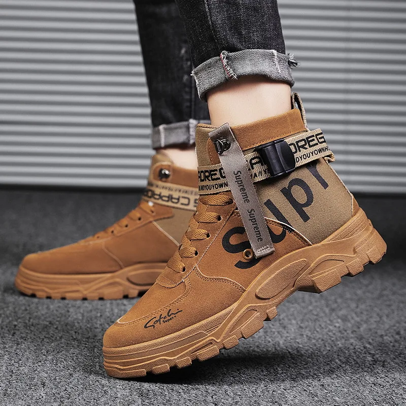 2024 Popular Winter Men Stnm Warm Boots Shoes Casual Chukka Martin Boots Ankle Boots For Men