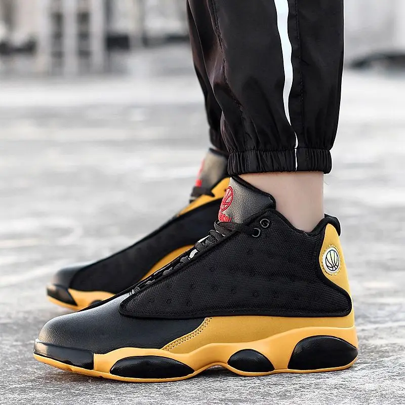 
Sepatu Basket Nik Jordam Original Sepatu-Basket-Peak Anta Kt Ufo 6 Air 13 Retro Playground Tenis De Basquete Usado 