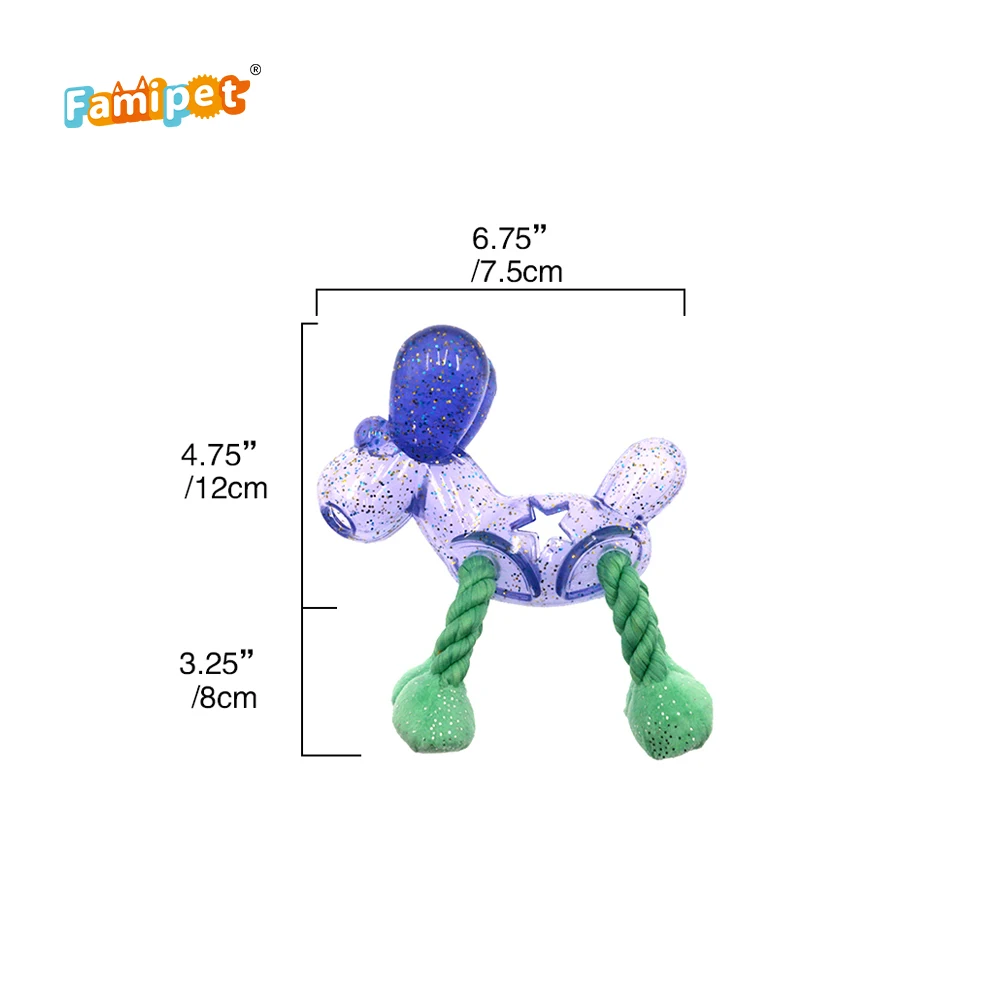  Competitive Price Ultra-Durable Repeatable Dog Shape TPR