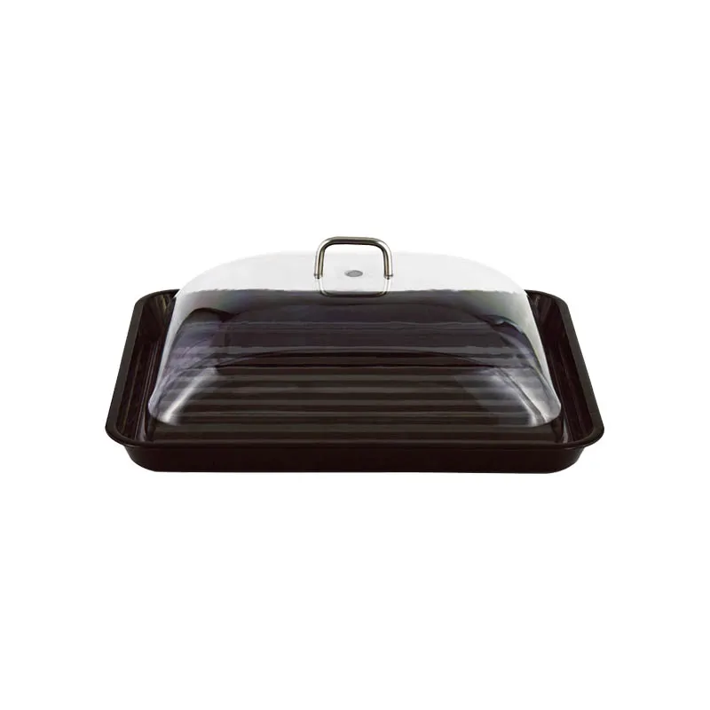 Display Rectangular Cover Transparent Plastic Cover 16x12 inch Unbreakable PC Bakery Bread Cover