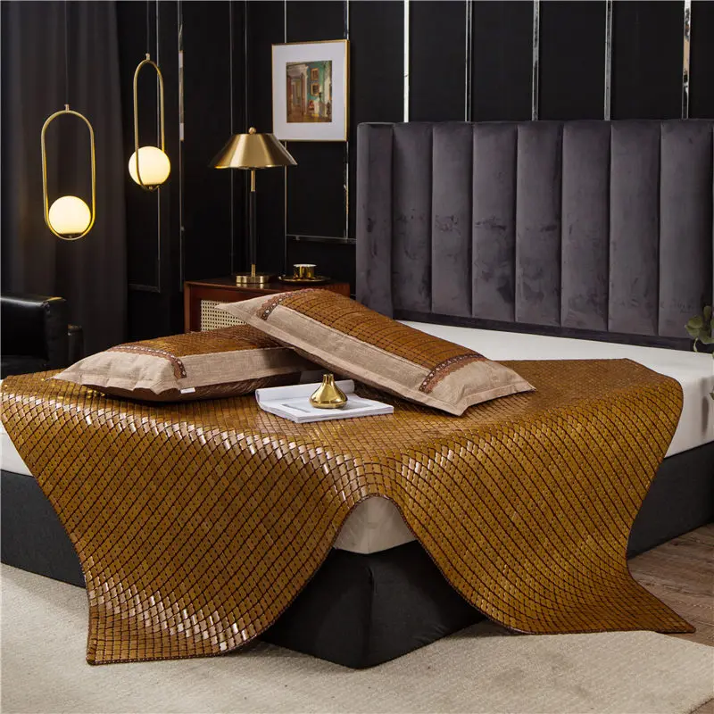 Carbonized Bamboo Sleeping Mat Bed Summer Mattress With High Quality