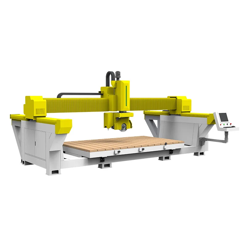 water jet bridge saw 3d stone sculpture carving machine for ceramic tile