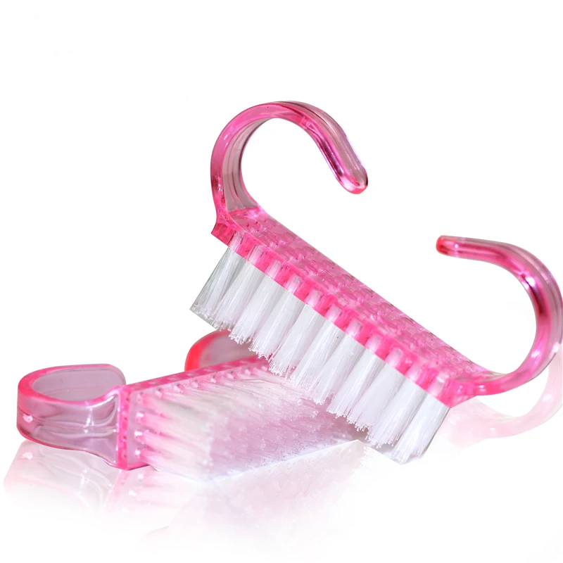Hot Sales Cleaner Nail Brush Disposable Nail Brush Plastic Nylon Nail Brushes For Cleaning Fingernails