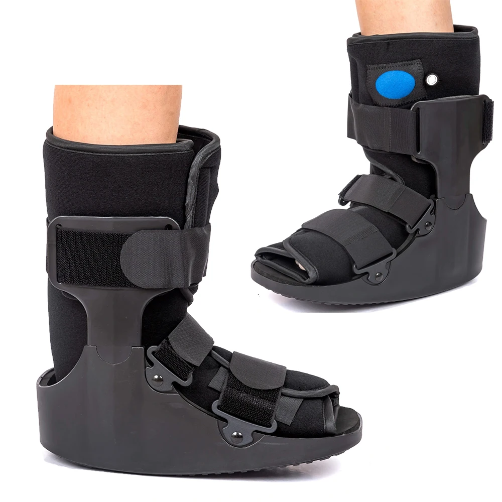 Medical Rom Ankle Walker Boot for Ankle Fracture Fixation Orthopedic air Walker Boot