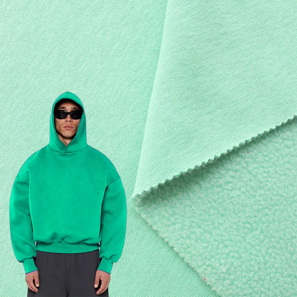 Hot  Sale Popular Granular Sensation one Side Anti Pilling One Side Brushde Polar Fleece for autumn And Winter Coat