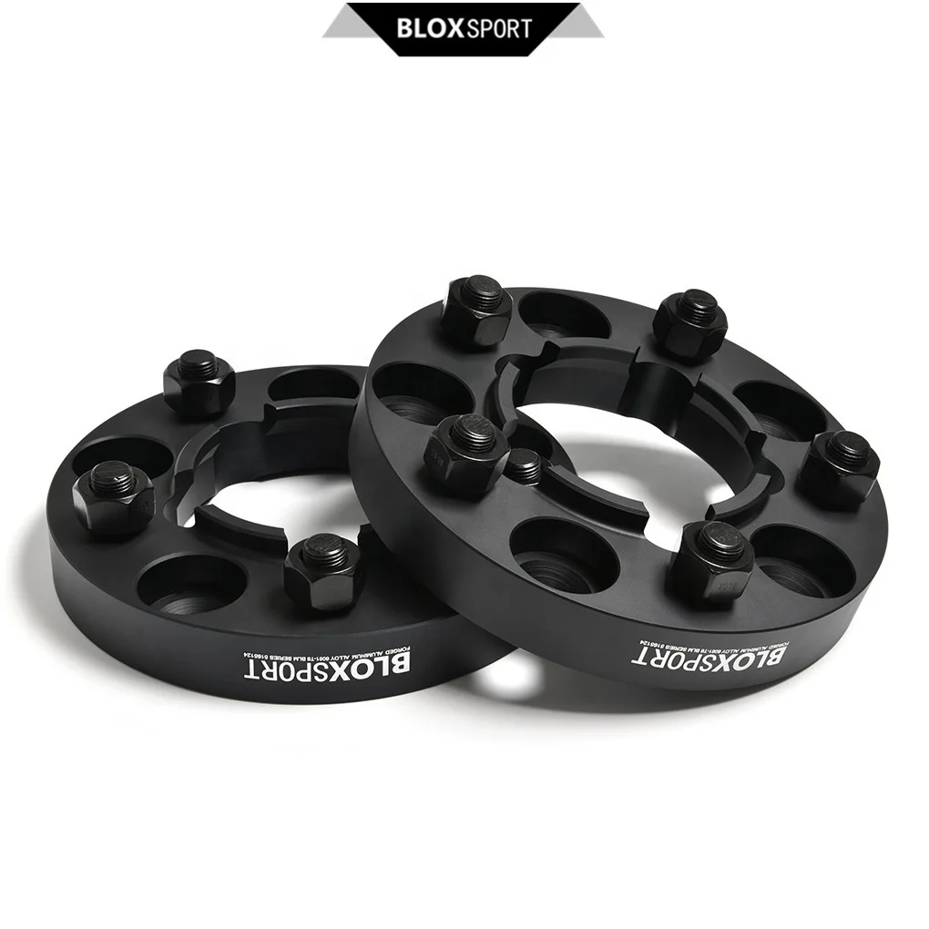 
5x165.1 Wheel Spacer 30mm / 38.1mm for Land Rover Defender 1991+ Center Bore 124 Studs M16x1.5 Nuts 