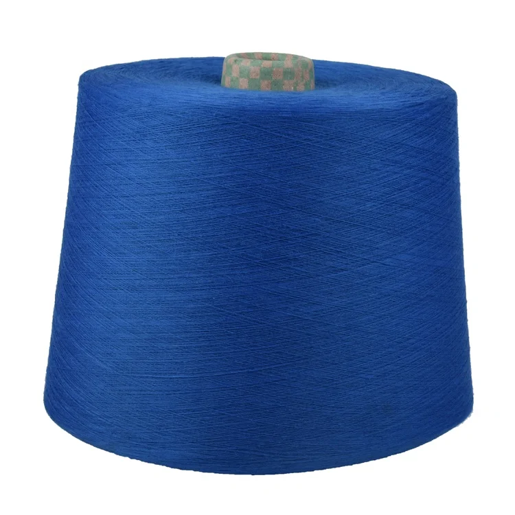 
Hot sale 100% polyester spun yarn 30s polyester spun yarn 