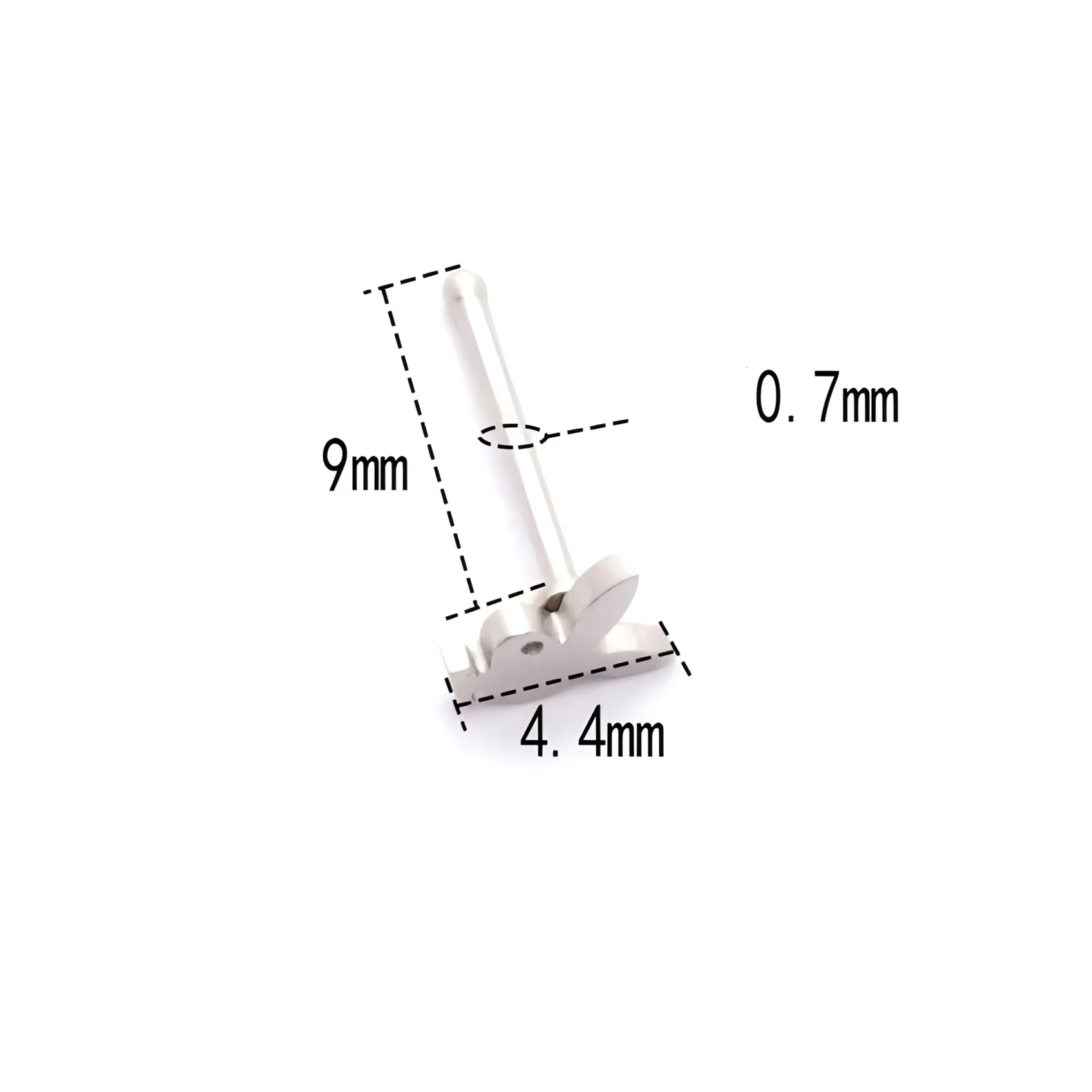 Stainless Steel Sexy Nostril Piercings Straight Bar Mixed Colors Animal Shape Nose Stud Piercing Jewelry