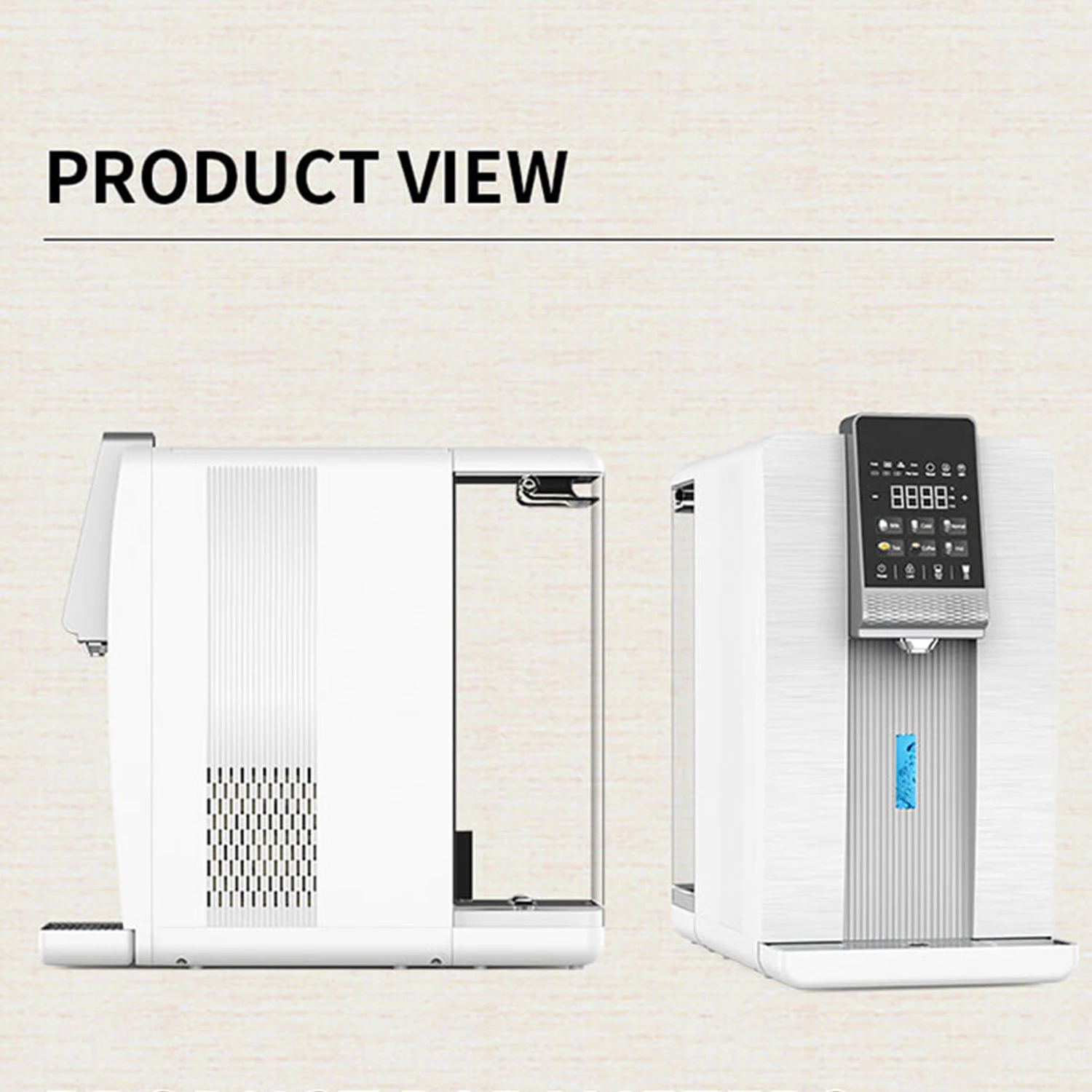 Olansi RO System Countertop Rich Hydrogen Kangen Water Machine Automatic Water Dispenser Water Cooler with UVC