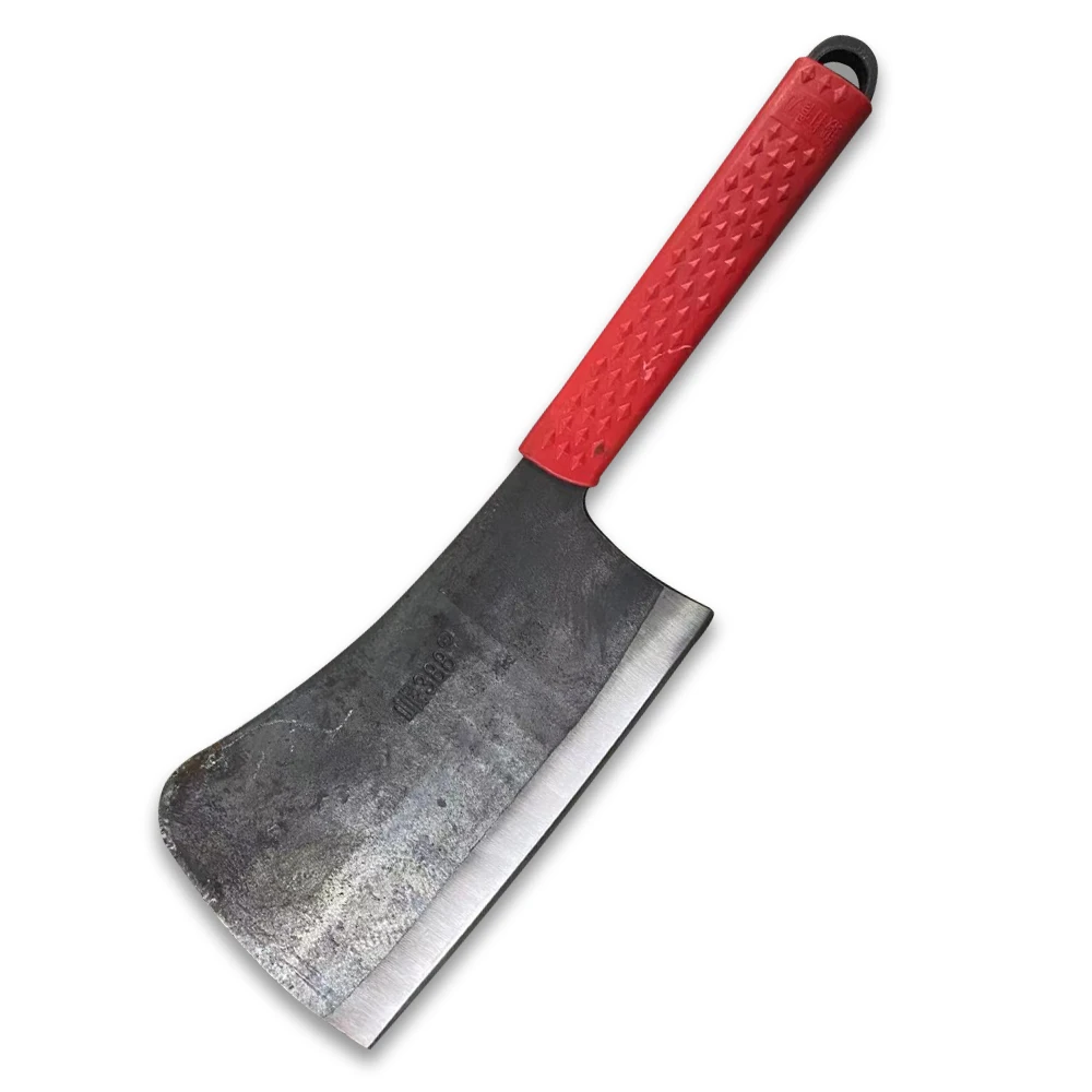 
Old Style Forging Chopping Knife Super Sharp 5mm Thick Blade Plastic Handle 9 Inch A Butcher Knives Forged In Fire Chef Knife 