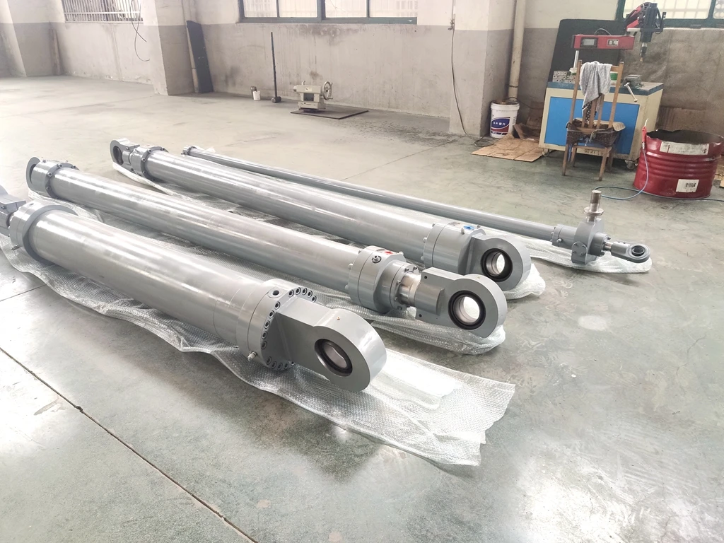 Engineering hydraulic cylinder double acting