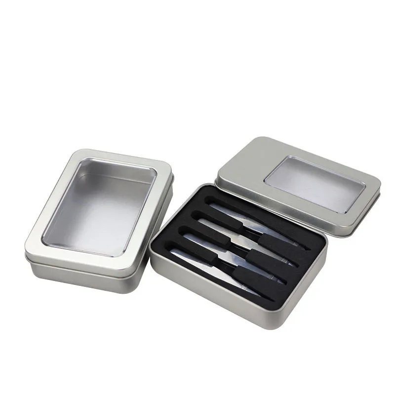 Rectangle Tin Box With PVC Window