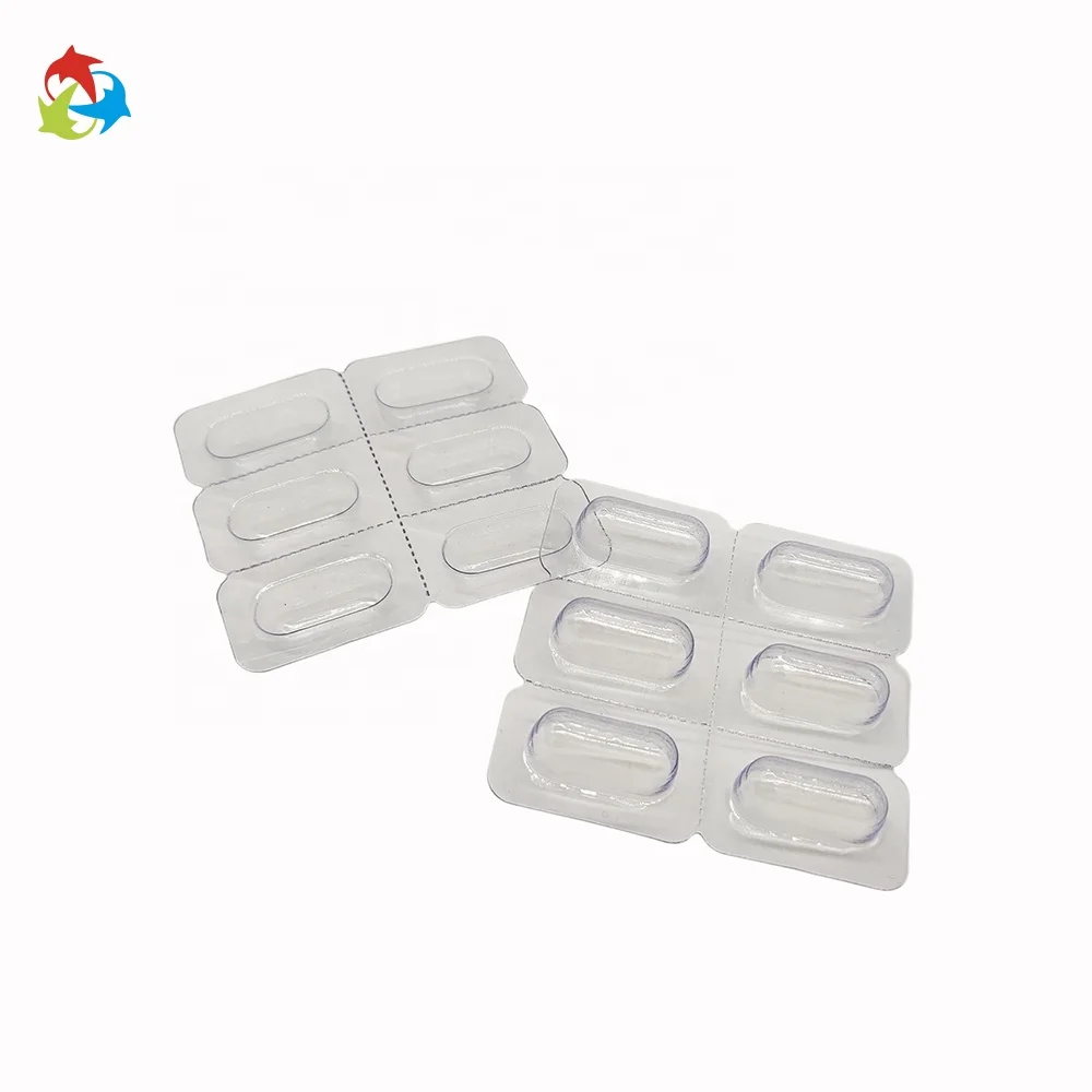 
Clear Plastic Pack 6 Cavity Size 00 Capsule Blister 