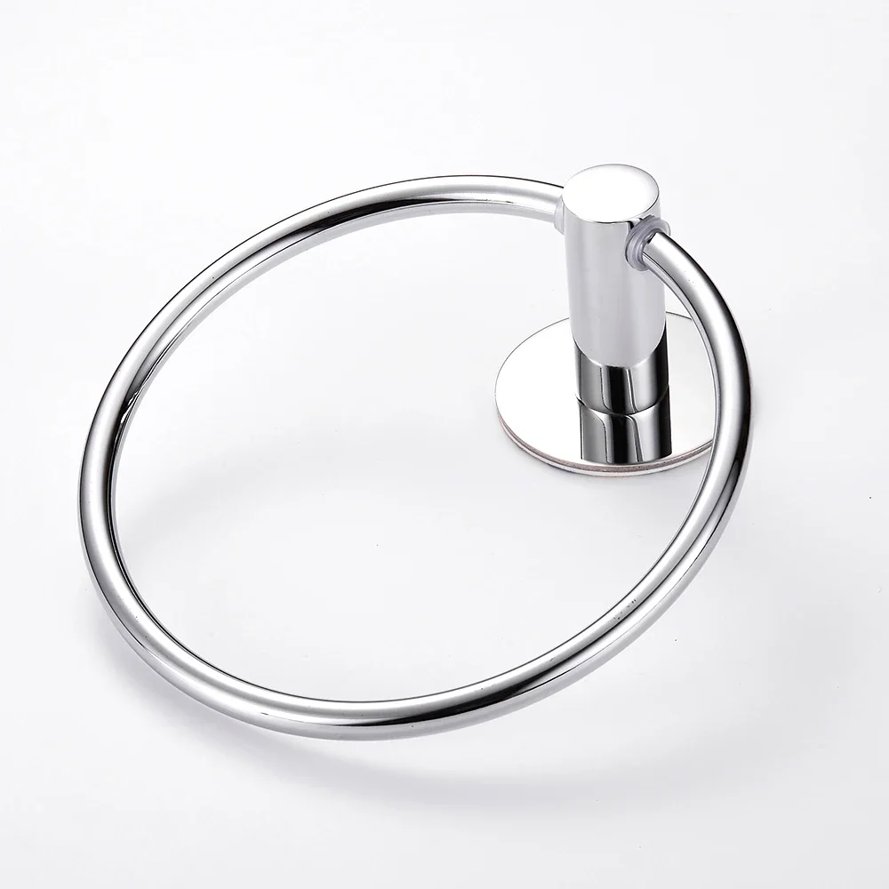 Towel Ring Brushed Nickel  Towel Rack Stainless Steel Round Towel Holder For Bathroom