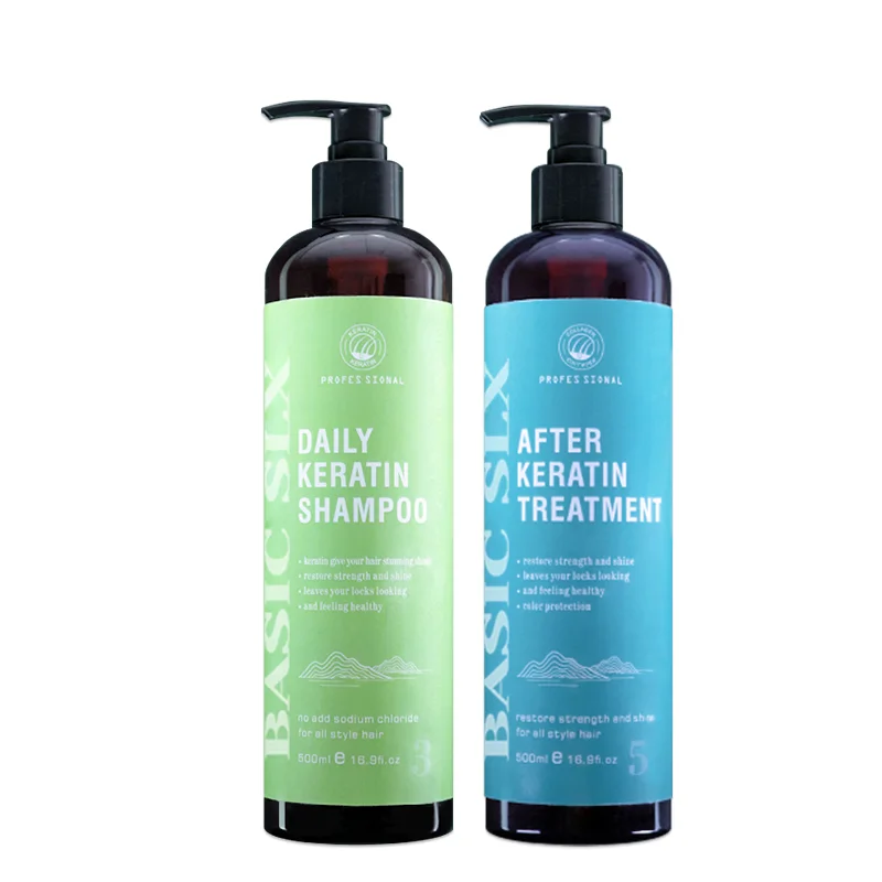 In Stock Wholesale Price Sulfate Free Brazilian Italy  Collagen Treatment Keratin Shampoo And Conditioner