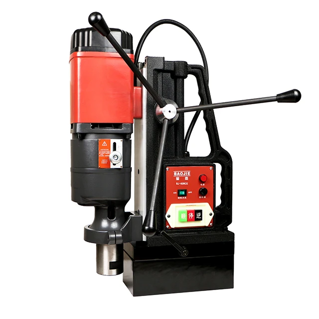BAOJIE BJ-80RCE twist drill pipe bosh electric magnetic drill machine press